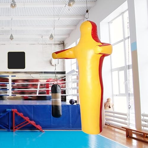 Manichino da Lotta Manichino da Lotta Sacco da Boxe Jiu Jitsu Vuoto Sacco da Boxe da Lancio Sacco da Judo Manichino da Judo per Kickboxing Judo Karate - Ysert