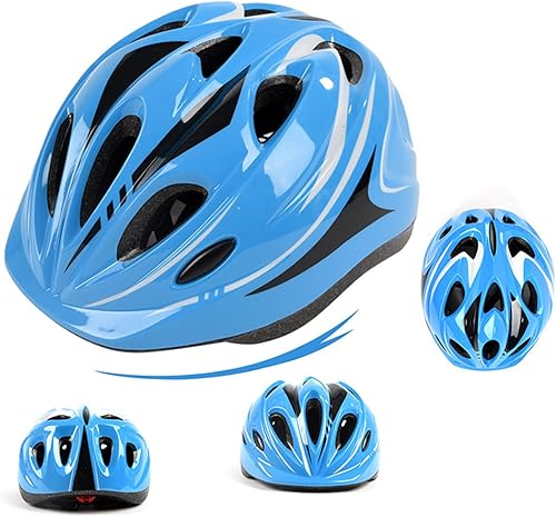 Casco per bici per ragazzi, casco per skateboard per bambini,Casco per biciclette per bambini traspiranti regolabili - Attrezzatura protettiva multiuso per bambini adolescenti appassionati - Ysert