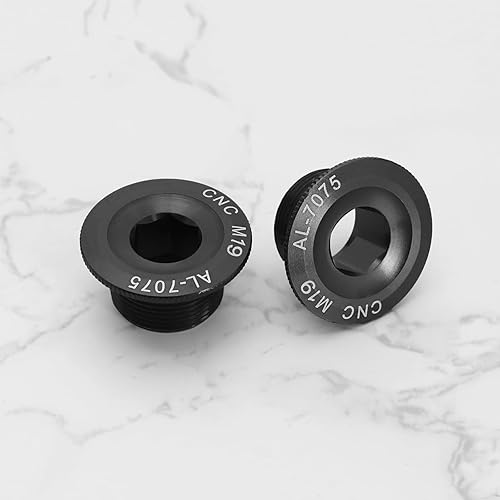 eMagTech 2 Pezzi Bullone Di Fissaggio Della Pedivella Da Per Mountain Bike Bici Da Strada Fissare La Guarnitura E La Ruota Della Pedivella Adatto Per La Vite Della Pedivella - Ysert