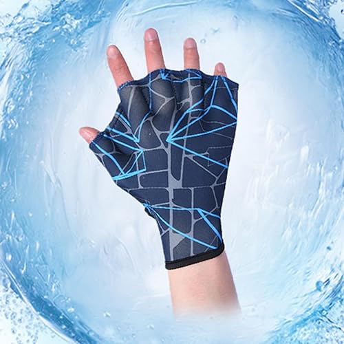 Guanti da immersione elastici comodi unisex nuoto dito indossare pinne guanti da immersione accessori piscina - Ysert