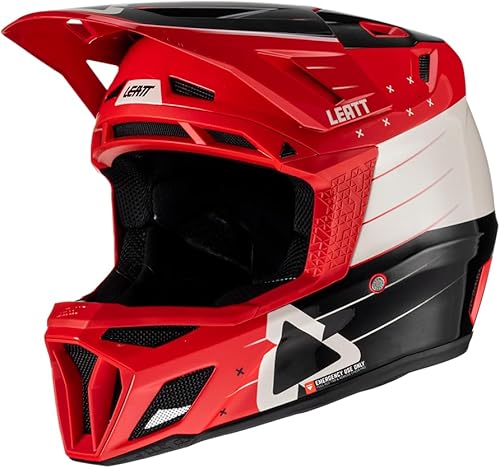 Leatt Casco MTB integrale Gravity 8.0 certificato con schiuma anti impatto a 4 densità - Ysert