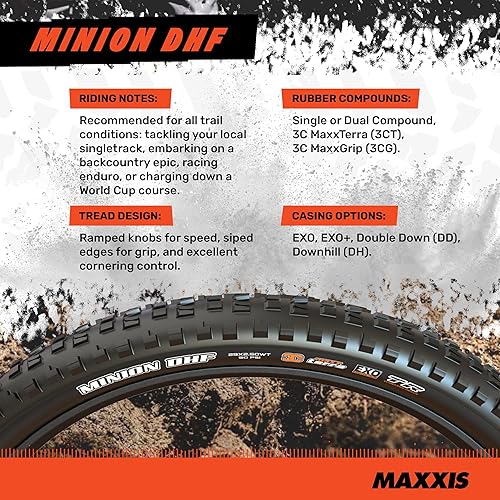 Maxxis Minion DHF Exo, Copertone, Unisex - Ysert