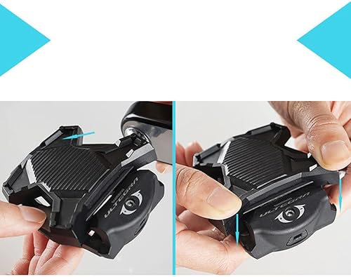 Adattatore per Pedale della Bicicletta, Compatibile con il Sistema di Pedali KEO Look, Nero, Plastica - Ysert