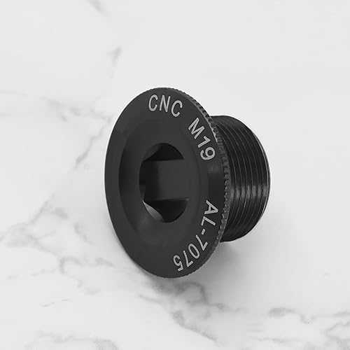 eMagTech 2 Pezzi Bullone Di Fissaggio Della Pedivella Da Per Mountain Bike Bici Da Strada Fissare La Guarnitura E La Ruota Della Pedivella Adatto Per La Vite Della Pedivella - Ysert