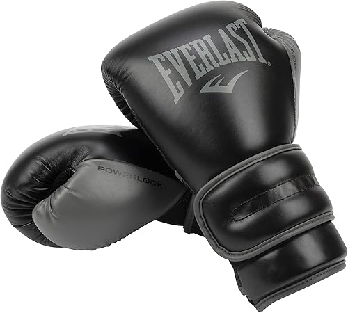 Everlast Powerlock2-Guanto, Guanto da Allenamento 12 Once Unisex Adulto - Ysert
