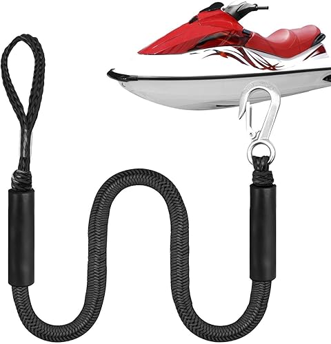 Corde elastiche per ormeggio per barche -4 piedi allunga la corda, linea di ormeggio Corde per attracco per barche | Corda per paraurti per barche Cime per parabordi per barche, linea di ormeggio bung - Ysert