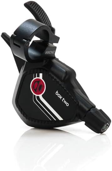Box Two Prime 9 Multi Shift - Leva del cambio per bici elettrica, 2 pezzi, fino a 3 marce per clic, per mountain bike - Ysert