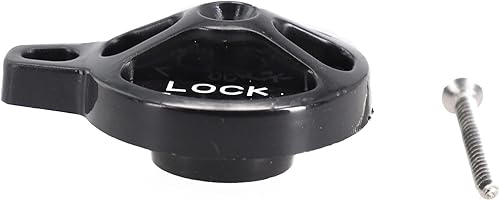 Essential Bicycle Component - Meccanismo di bloccaggio forcella e tappo per serie XCR/XCM (rosso) - Ysert