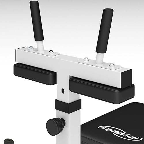 Panca per Polpacci - Carico Massimo 220 kg, Altezza Regolabile, Struttura in Acciaio - Calf Raise Machine, Pressa Polpacci Seduti, da Palestra, Fitness - Ysert