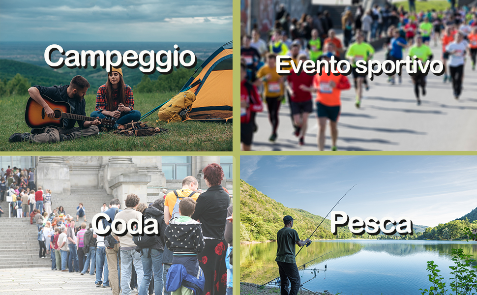 Sgabello Pieghevole Portatile