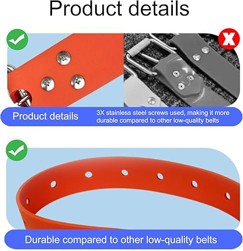 Cintura per pesi per immersioni gratuite, cintura in gomma marsigliese di alta qualità, con fibbia a sgancio rapido, 135 cm - Ysert