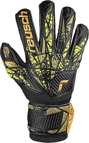 Reusch Attrakt Infinity Finger Support Junior, Guanti da Portiere Gioventù Unisex - Ysert