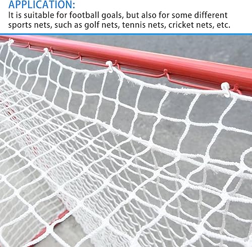 24 accessori per porta in plastica bianca, clip per rete da calcio, accessori per porta in plastica bianca, ideali per calcio, golf, reti da tennis, essenziali per sport all'aria aperta - Ysert