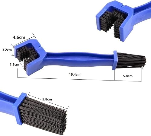 Spazzola per la pulizia della catena della bicicletta con strumenti di manutenzione per la lavatrice della catena della moto - Ysert