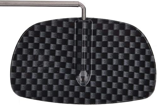 Specchietto per Occhiali da Bici, Specchietto per Casco retrovisore per Bicicletta Regolabile a 360 Gradi, Accessorio per specchietti retrovisori - Ysert