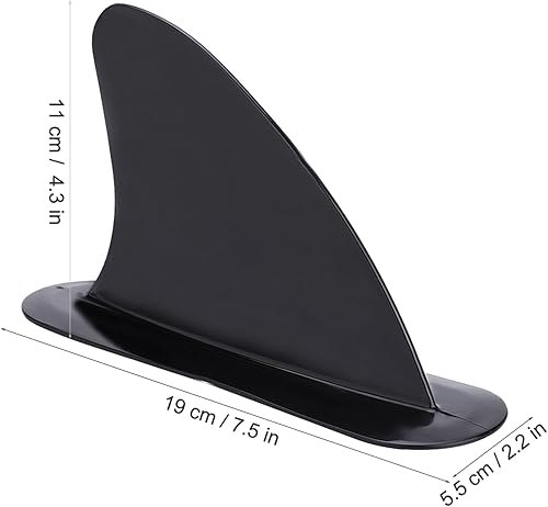 Canoa da Surf con Tavola da Surf Integrale Durevole con Pinna per Barche a Remi, Kayak, Canoe - Ysert