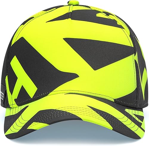 Mercedes AMG Petronas F1 Lewis Hamilton AOP Berretto - Neon/Nero - Taglia Unica - Ysert