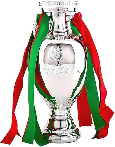 Trofeo di Calcio, Trofeo di Replica della Coppa Europea, Resina Trofeo Sportivo Coppa Europea, Souvenir Decorativi e Oggetti da Collezione per Gli Appassionati di Sport, 16-60cm - Ysert