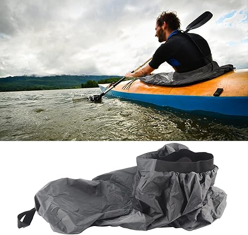 Copertura Universale Regolabile per Paraspruzzi, Paraspruzzi Portatile per Kayak, Impermeabile Professionale in Nylon per Canoa Kayak - Ysert