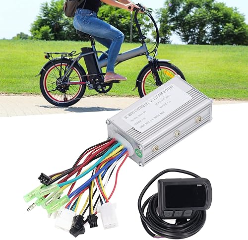 Kit Controller Motore Brushless 15A 36V 48V con Display LCD EN06 Interfaccia USB Pannello Controller Bici Elettrica per Motori 250W 350W - Ysert