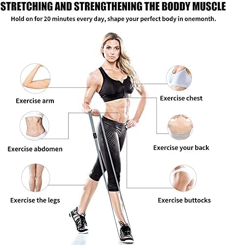 Elastici e bande,DEHUB 2PCS Pull Up Elevata elasticità Panno spesso bende elastiche palestra durevole lunga Bande di Resistenza,per Glutei allenamento forza, terapia fisica,Pilates Esercizio - Ysert