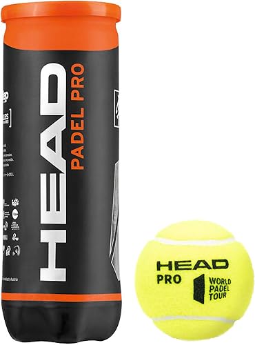 HEAD Padel Pro Padel Balls (Pack of 3) - Ysert