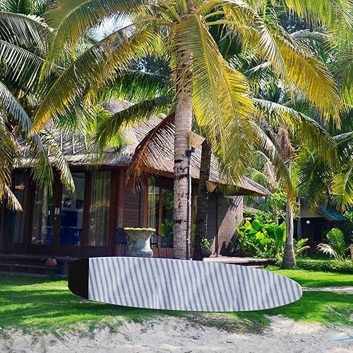 Surfboard Cover 6Ft Protettiva per Borsa da Surf con Strisce Blu e Bianche - Ysert