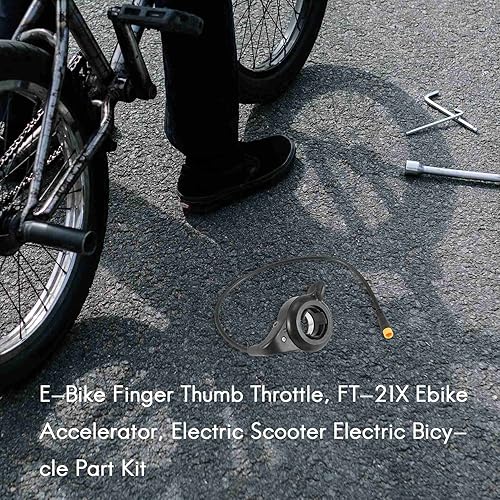 E-bike Finger Thumb Gas, FT-21X - Acceleratore elettrico per scooter elettrico (impermeabile) - Ysert
