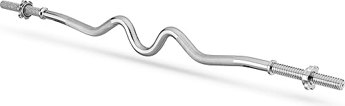 Bilanciere – Manubrio – Manubrio – Acciaio temprato – SZ – Pesi fino a 85 kg – Ø 27 mm – 120 cm di lunghezza – scanalato – morsetti a stella - Ysert