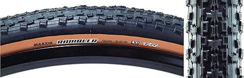 Maxxis Rambler Tanwall TLR Pieghevole, Pneumatico Unisex Adulto, Nero, 28' 700x40C 40-622 - Ysert