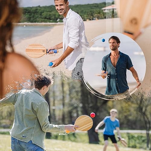 Soft-Ball per Frescobol - Perfetta per bambini e principianti che vogliono giocare a beachtennis, beach-paddle e beach-bat - Ysert