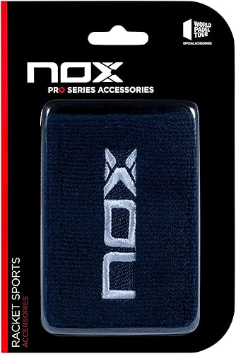 Nox - Polsiera in blister unisex, da adulto, confezione da 2, Unisex adulto, Blister 2 Ud, blu, Senza taglia - Ysert