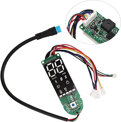 Cruscotto Scooter Elettrico per Xiaomi PRO 2, Circuito Monopattino Elettrico PCB Sostituzione Scheda Circuito Bluetooth Impermeabile 4 Fili Doppio Freno - Ysert