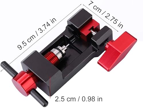 Attrezzo del Tubo dell'olio Bici in Lega di Alluminio, Collegamento della Conduttura di Scarico Ago della Bicicletta Che Inserisce l'attrezzatura del Supporto - Ysert