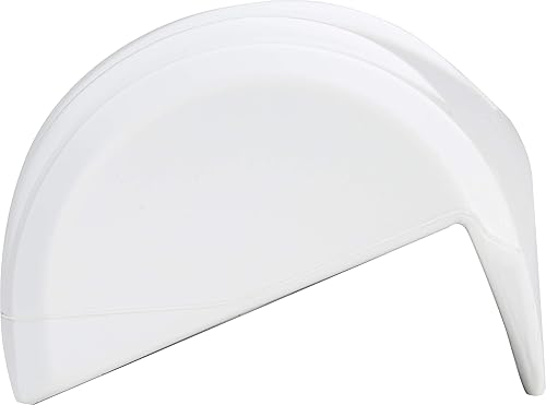 attwood Softside 93531-1 - Parafango angolare angolare Resistente ai Raggi UV, Bianco, 30,5 x 30,5 cm - Ysert