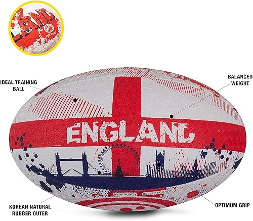 Palla da Rugby con bandiera nazionale - Ysert