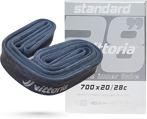 Vittoria Standard, Tubo Interno Unisex Adulto, Nero, 700 x 20/28 - Ysert