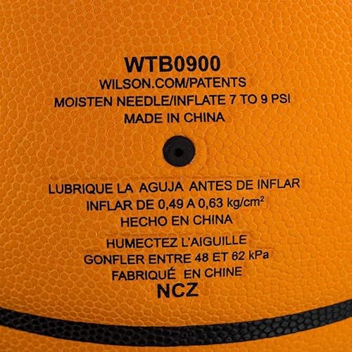 Wilson Pallone da Basket EVO NXT AFRICA LEAGUE, Pelle composita, Utilizzo Indoor - Ysert