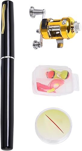 Canna Da Pesca Con Penna Tascabile - Penna Da Pesca Tascabile, Canne Da Pesca Con Penna Portatile | Canna Da Pesca Tascabile Combinata Con Canna E Mulinello, Penna Per Canna Da Pesca Da Viaggio, Canna - Ysert