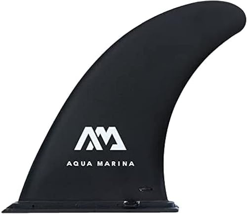 Aqua Marina 9' Large Center Fin for iSUP in Whitewater, Pinna di Ricambio per SUP Unisex Adulto, Nero, U - Ysert