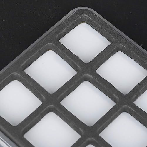 Scatola per Attrezzatura Pesca scatola pesca scatola da pesca, Scatola Magnetica Amo da Pesca Scatola per Amo da Pesca con Scatola Magnetica per Amo da Pesca in Schiuma(18) - Ysert