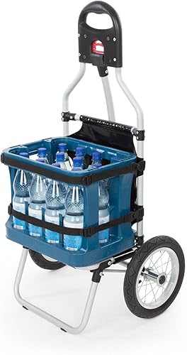 Carry - Rimorchio Bici, Carrello Bici con Borsa da Trasporto Rimovibile, Telaio in Metallo, Cargo Bike, Ruote 12', Carico Massimo 20 kg - Ysert