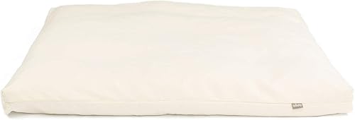 Tappetino da meditazione ZABUTON | Serie ECO | Classico tappetino da yoga con rivestimento sfoderabile in 100% cotone biologico, con chiusura lampo, 80 x 80 x 7 cm - Ysert
