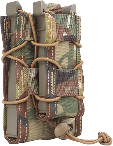 9mm / 5.56 Pouch Magazine Tactical Molle Airsoft Open Top Pistol Pistol Mag Bustes Portain Belt Belt Veloce Attacco Carrier Magazine Set - Ysert