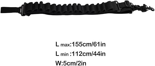 Tattica 15 Colpi Munizioni Shell Holder Cintura Fucile 12 Calibro Sacchetto Munizioni Militare Tiro Proiettile Cartucce Fondina Tracolla - Ysert
