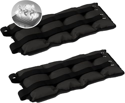 Pesi per Riabilitazione di Polsi, Mani, Caviglie, Polpacci 2 x 2.5 kg CAVIGLIERE/POLSIERE Regolabili - Ysert