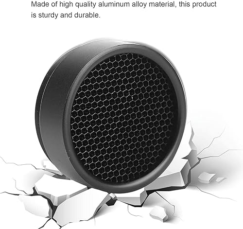 Dispositivo Antiriflesso, Ottica Killflash Dispositivi Antiriflesso Copertura Protettiva per Parasole Antiriflesso in Lega di Alluminio Resistente per Trijicon SRS Dr 14X (40 mm) - Ysert
