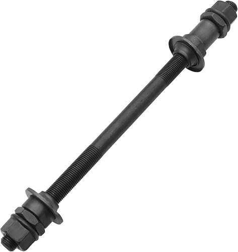 Asse per bicicletta da 190 mm per bicicletta a velocità multipla mozzo posteriore asse 3/8 pollici ricambio per bici da strada Mountain Bike MTB BMX 1 pezzo - Ysert