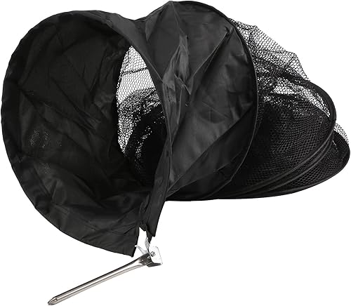 Nassa da Pesca,Lunghezza 1.5 m Nero - Ysert