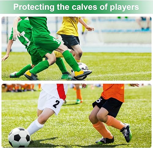 Mini Parastinchi Calcio, 2 Paia di Mini Protezioni per le Gambe per Bambini e Ragazzi, Protezione per Stinchi da Calcio, Ideale per Calcio e Altri Sport - Ysert